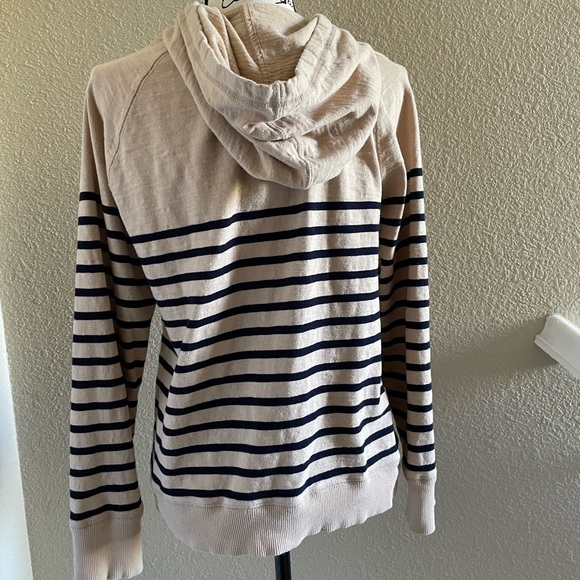 J. Crew Striped Hoodie - Picture 2 of 5